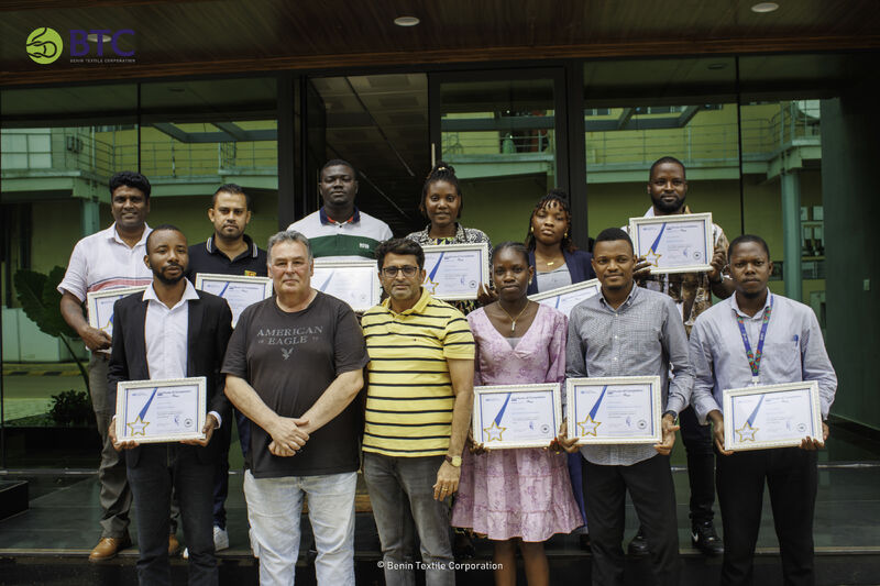 BTC Garmenting IE team trained in General Sewing Data (GSD) to improve costing accuracy, quality, and production efficiency.