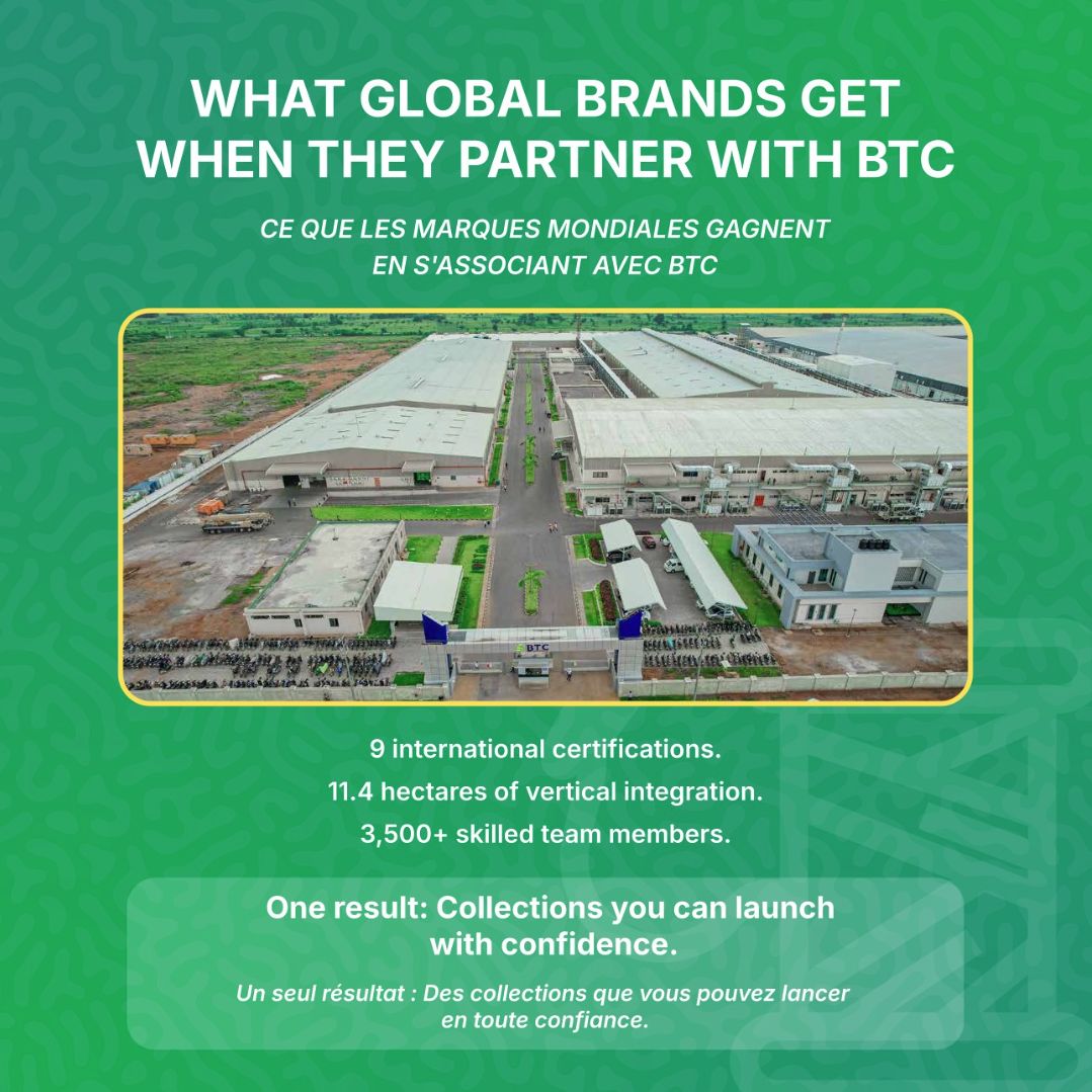 Why do global brands choose to manufacture in Africa and with us?